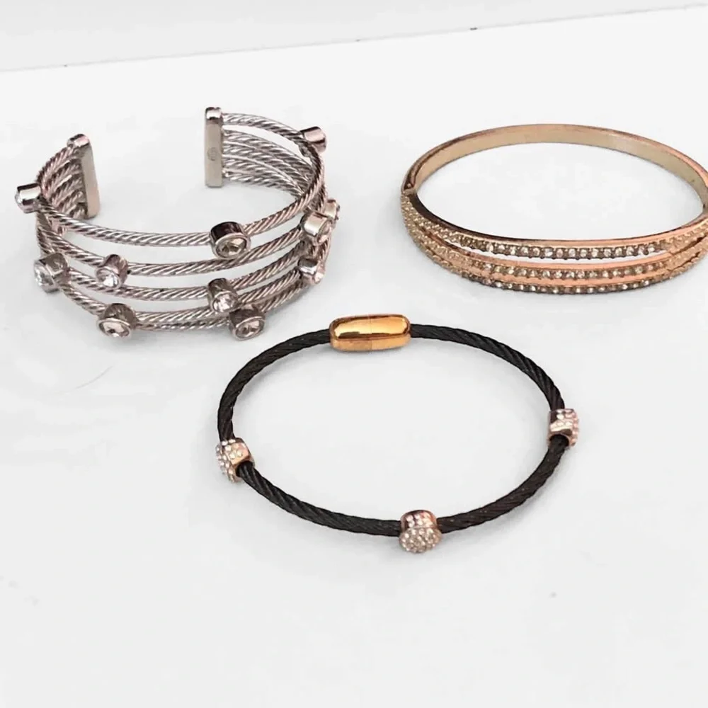 25-PC Bracelet Lot Vintage Modern